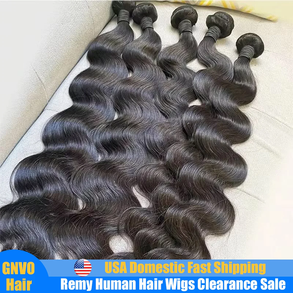 Body Wave Bundles Human Hair 1/3/4 Bundles Deal Natural Color Straight Human Hair Bundles Brazilian Virgin Weave Bundles Hair Extensions