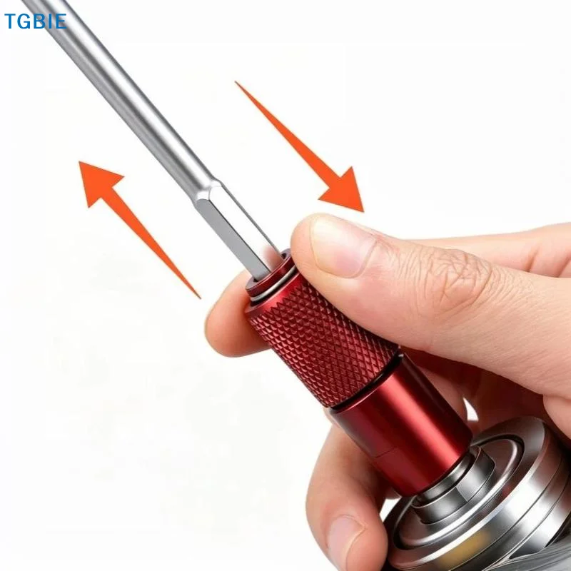 [TL]【TL】1Pcs Pocket Tool Converters Compacted Fast Release M10 To 6.35mm Hexagon Shanks Fast Change Adapter Accessories