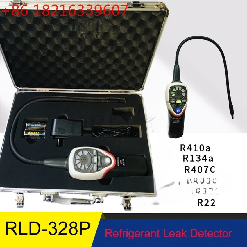 YAO Refrigerant Halogen Leak Detector Tester Meter Air Conditioner Refrigeration System Halogen Gas Freon Leak Detector RLD-382P