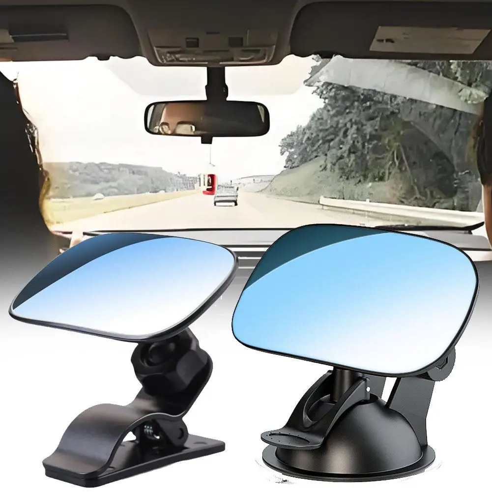 Car Interior Baby Safety Mirror With Clip Rear View Seat Accessories Back Mirror Clamp Makeup Automotive Auto Ornament Mirr F0P5