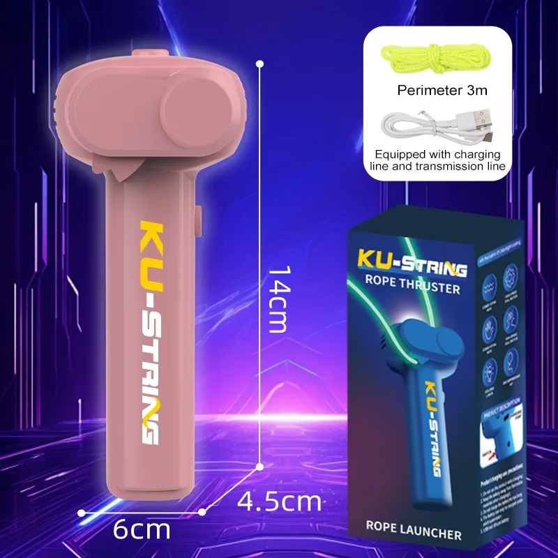 Bestseller: Elektrisches, im Dunkeln leuchtendes Katzenspielzeug mit Saite: Ein stresslinderndes Antriebsgerät