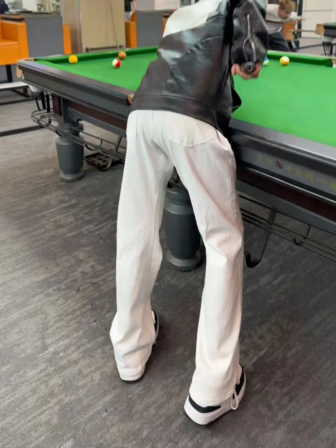 

Джинсы American Vibe CleanFit Slimming Knife с прямыми штанинами, средней посадкой, на молнии, износостойкие, для мужчин, молодежи и подростков