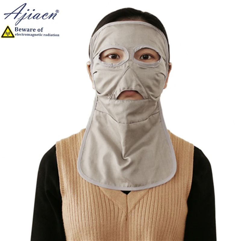 Recommend anti-radiation pure cotton lining face mask Mobile phone, computer, TV Electromagnetic radiation shielding face mask