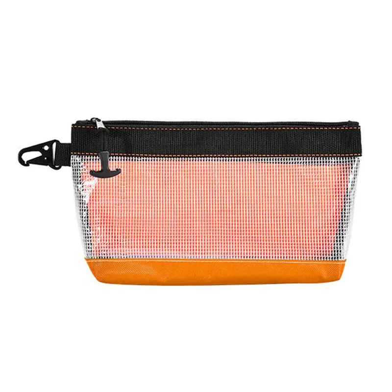 Waterproof Storage Bag Transparent PVC Tool Bag Anti-static Hardware Kit Portable Parts Bag Multifunctional Practical Work Bag