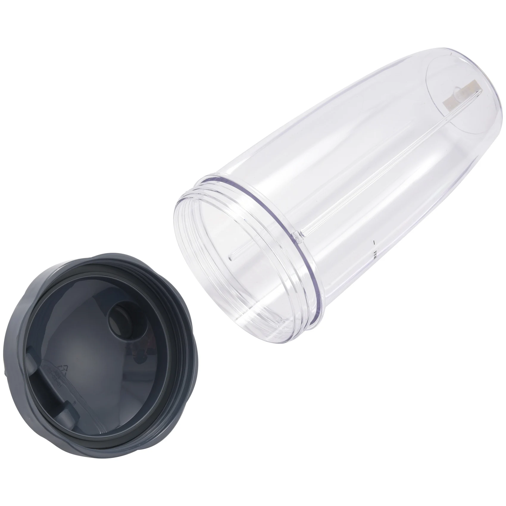 Nutribulletフルーツジューサーの交換用カップ、キッチンアプライアンスボット、巨大な、小さなカップ、3つの蓋、高さ24オンス、18オンス、32オンス、3個