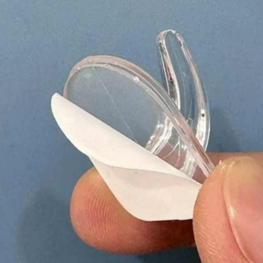 

10Pcs Simple Mini Hooks Waterproof Car Living Room Classroom Bathroom Bedroom Sticky Hooks Home No Punch Behind The Door