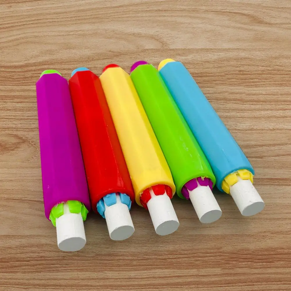 الطباشير كليب 10 قطعة مفيدة السلس مريحة مكتب التدريس الطباشير القلم كليب أصحاب اللوازم المدرسية