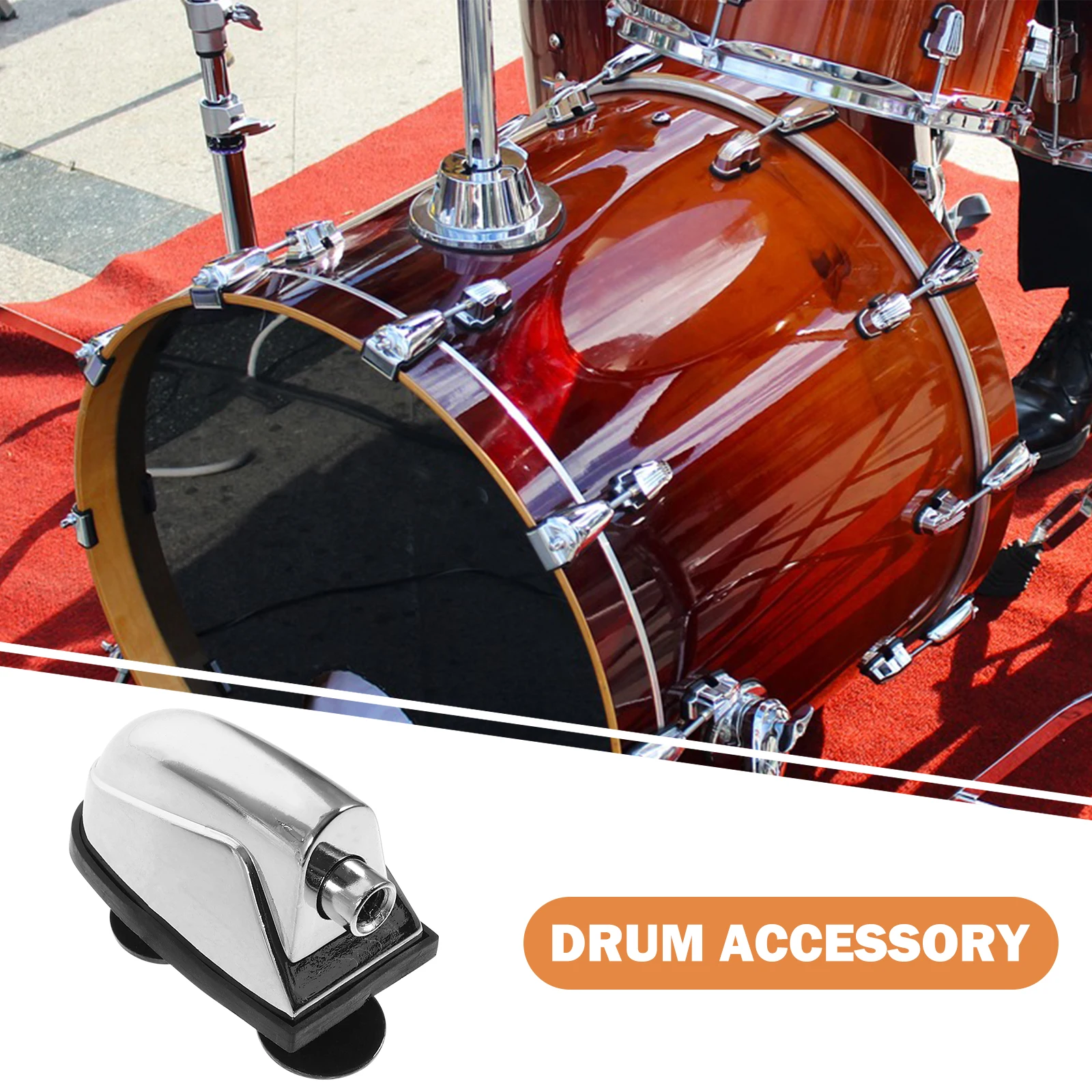

Aluminum Alloy Drum Ears Kit Accessories Hardware Replacement Part Metal Lugs Accessory and Parts