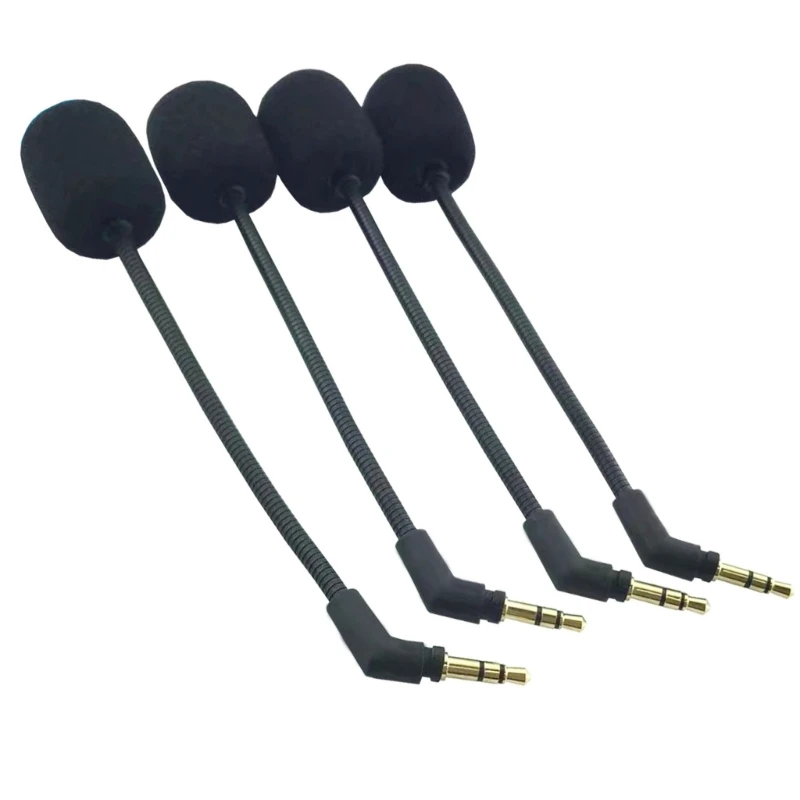 3.5mm Microphone Replacement for HECATE G33BT G4S Headset Detachable Mics Boom Noise Reduction Headsets Microphone