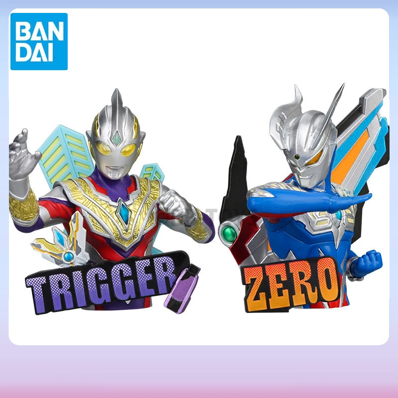 In Voorraad Bandai Originele Ultraman Trigger Nul Anime Actiefiguren Speelgoed Voor Jongens Meisjes Kinderen Cadeau Verzamelmodel Ornamenten