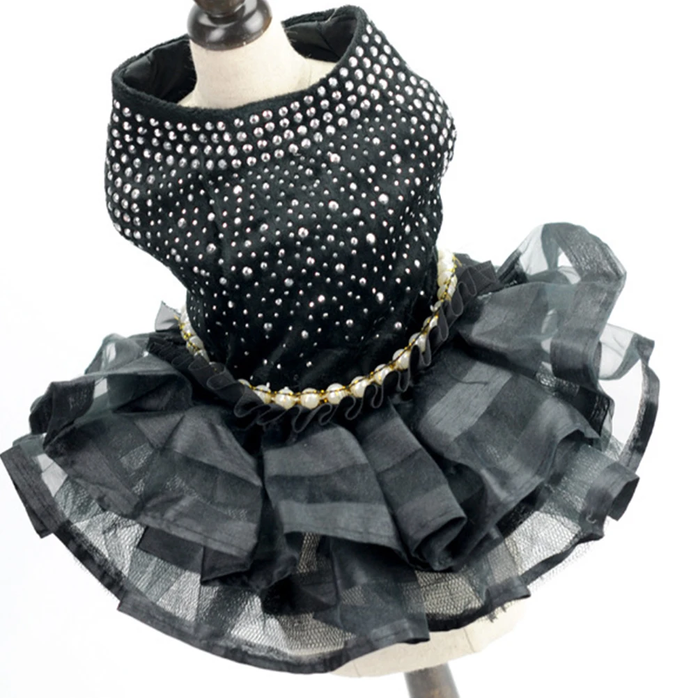 

Dog Dresses Comfortable Dress for Small Dogs Walking Outdoor Activities Pet Clothes XS Size Dog Skirts