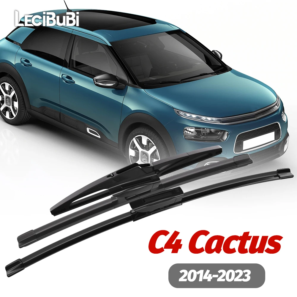 

1set Front & Rear Windshield Wiper Blades Windscreen Wipers For Citroen C4 Cactus 2014-2023 2015 2016 2017 2018 2019 2020 2021