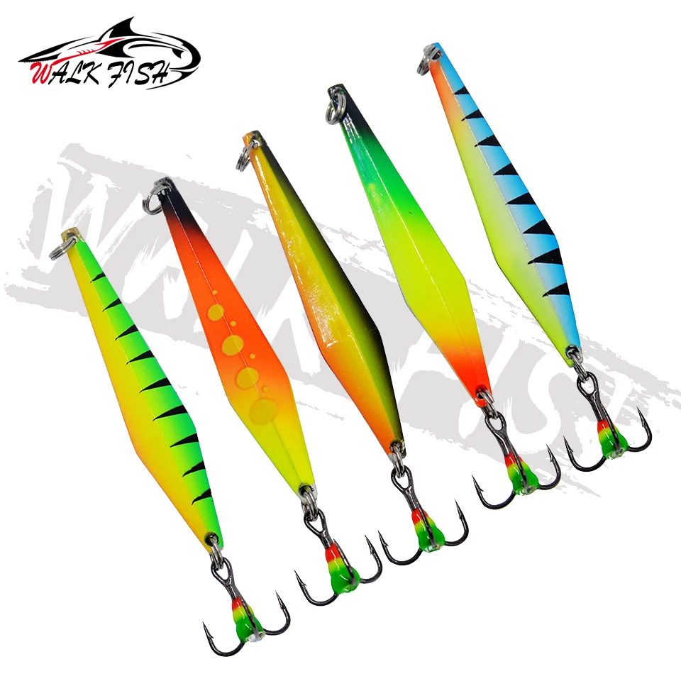 WALK FISH Cuchara con láminas – señuelo para pesca en hielo agua dulce - imagen 2