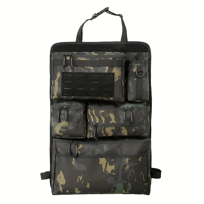 Multifunctionele bagage-organizer en opbergtas, tactische opbergtas voor achterbank in de auto, hangende achterbanktas