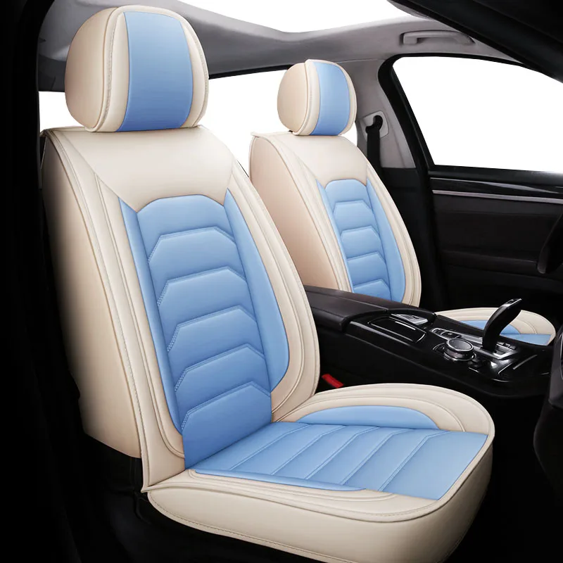 Leather car seat cover for Opel Corsa D Astra K Zafira Tourer Antara Vectra B Meriva Interior Parts Auto Product Accessories