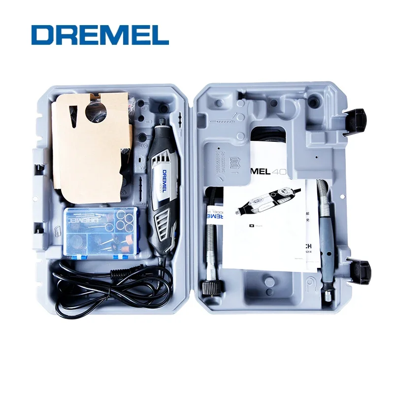 Dremel 4000-3/36 High Performance Rotary Tool Kit 3 Attachments & 36 Accessories for Wood Metal Electric Grinder Sander Engraver