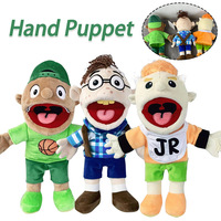 40cm Jeffy Hand Puppet Plush Children Soft Doll Talk Show Party Props Christmas Doll Plush Toys Puppet Kids Birthday Gifts