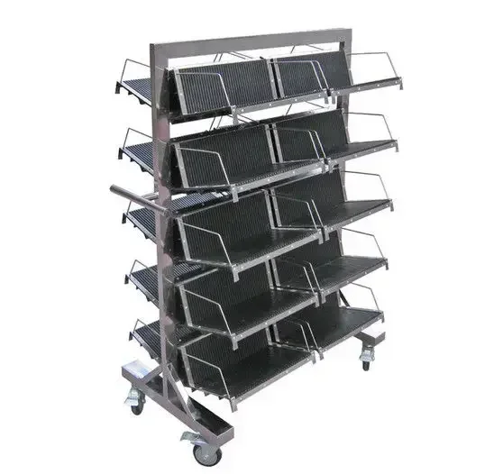 ESD Antistatic Storage PCB Trolley ESD Circulation Trolley Hanging storage Basket Car