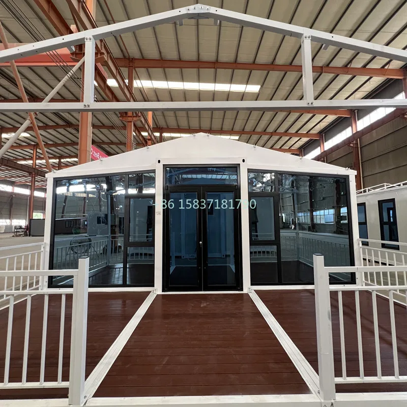 Families Living Tiny Houses Container Prefabricated Portable Prefab Container House Expandable Modular Granny Kit Mobile Shed