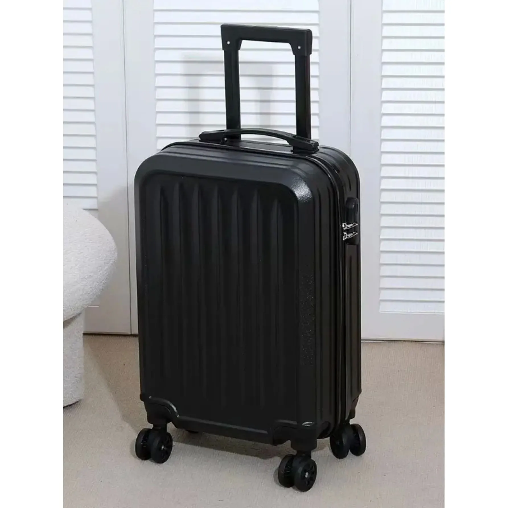 

20-дюймовый жесткий чемодан большой емкости для студентов, дорожная сумка из АБС-пластика + ПК, прочная сумка для студентов