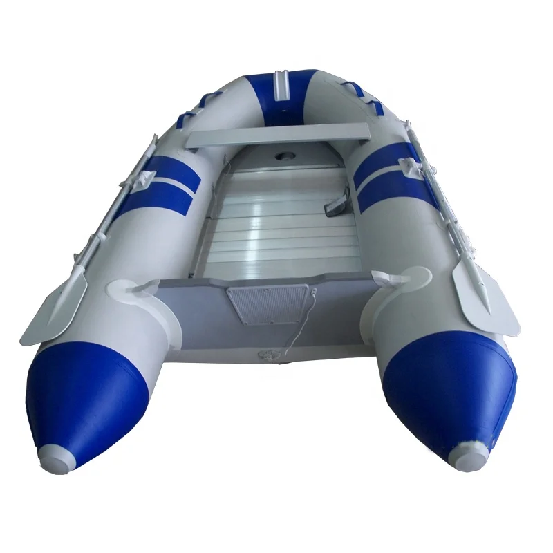 

High Performance Grey 11 ft PVC Sport Inflatable Boat Aluminum Floor With Bench Seat for Fishing Boatpromote sales