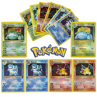 Pokemon Single Proxy Cards 1996 1st Edition Charizard Venusaur Blastoise Hobbies Collectibles Game Collection PTCG Anime Cards
