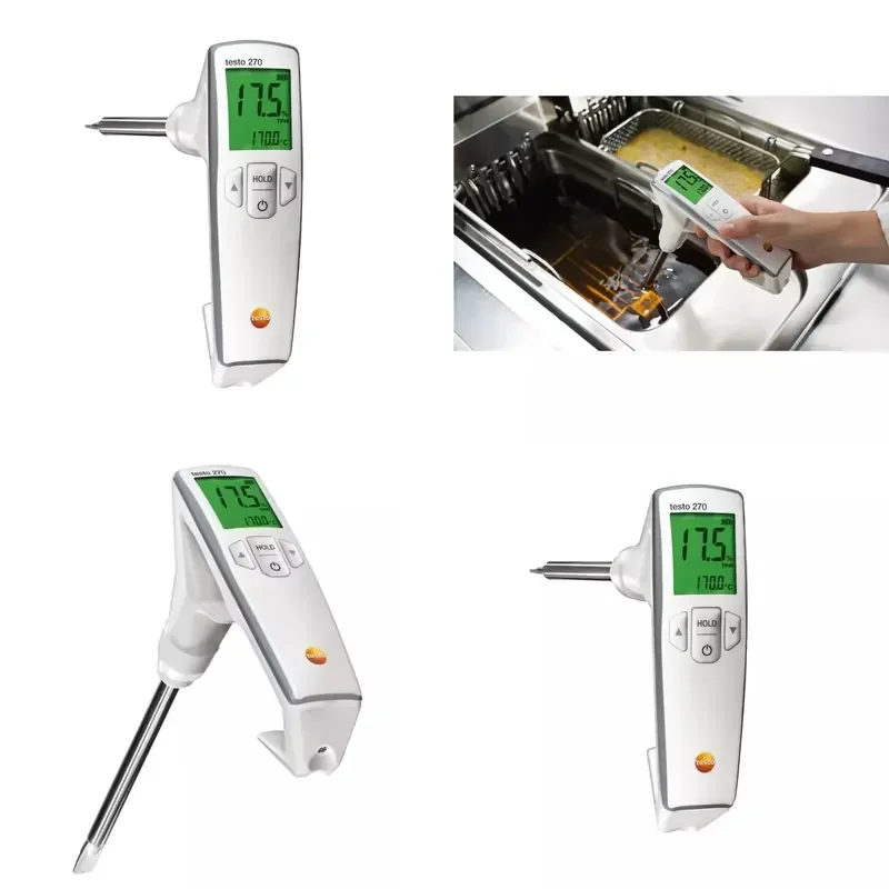 for Testo 270 Edible Oil Tester Oil Quality Meter with 100ml Reference Oil 0.0 to 40.0 Percent Range