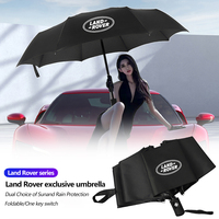 High-end Car Folding Sunshade Windproof Umbrella For Land Rover Defender Freelander 1 2 Discovery 1 2 3 Evoque Range SVR Velar