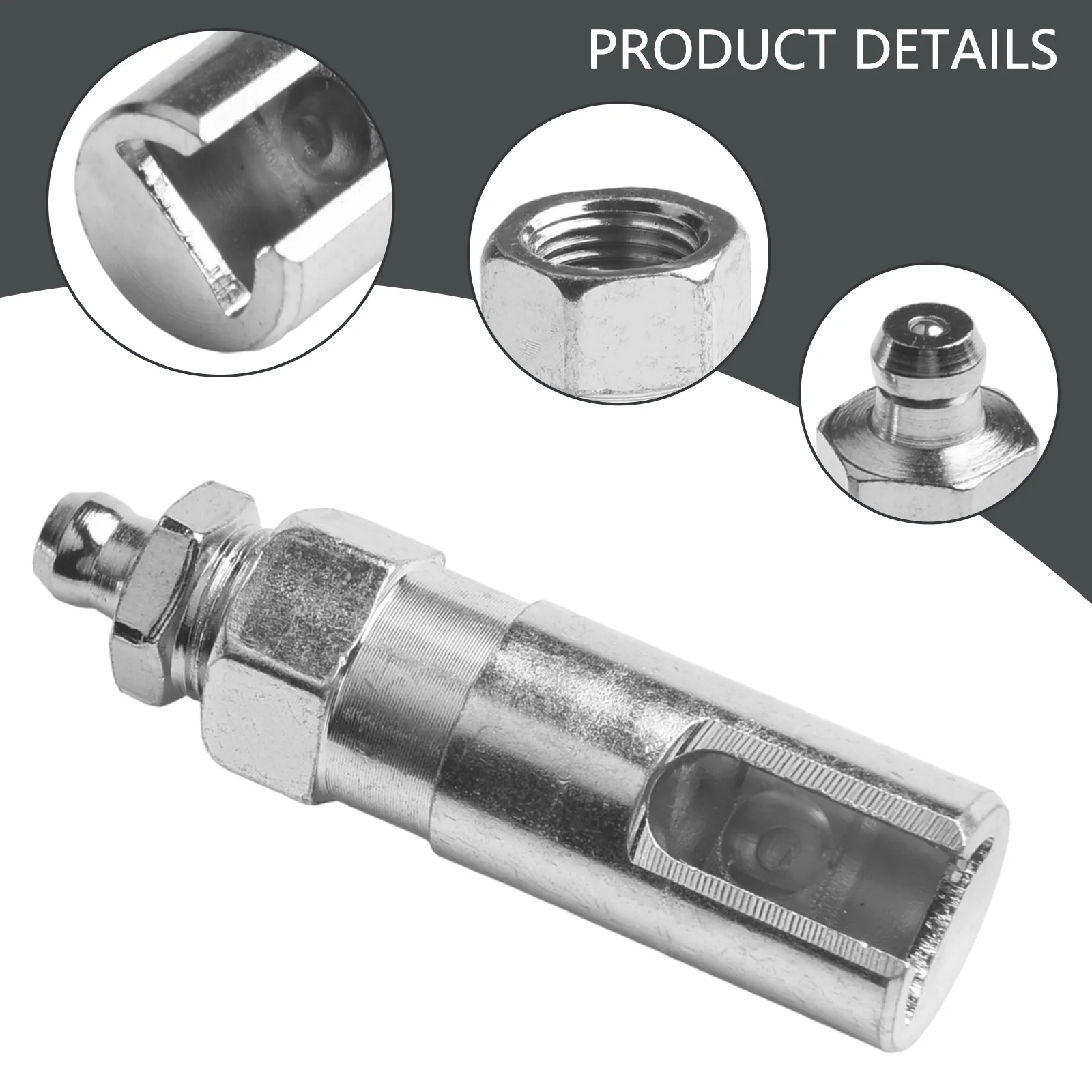 Note Package Content Inch NPT Threads Grease Application Carbon Steel Degree Grease Coupler Pc Silver Reliable