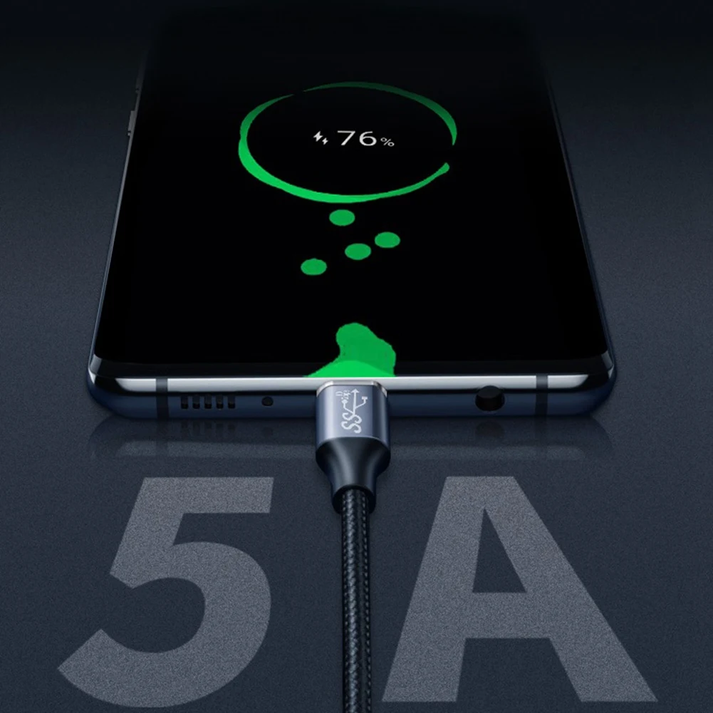 Typ C 3.1 Vollfunktionskabel C auf C Emark Chip Gen2 PD100W HD 4K-Projektionskabel