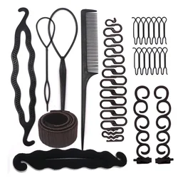 Weave Roller Hairpins Fluffy Clip Hairs Twist DIY Hair Accessories for Women Hairstyle Hairs Braiding Braid Hair Accessories Set