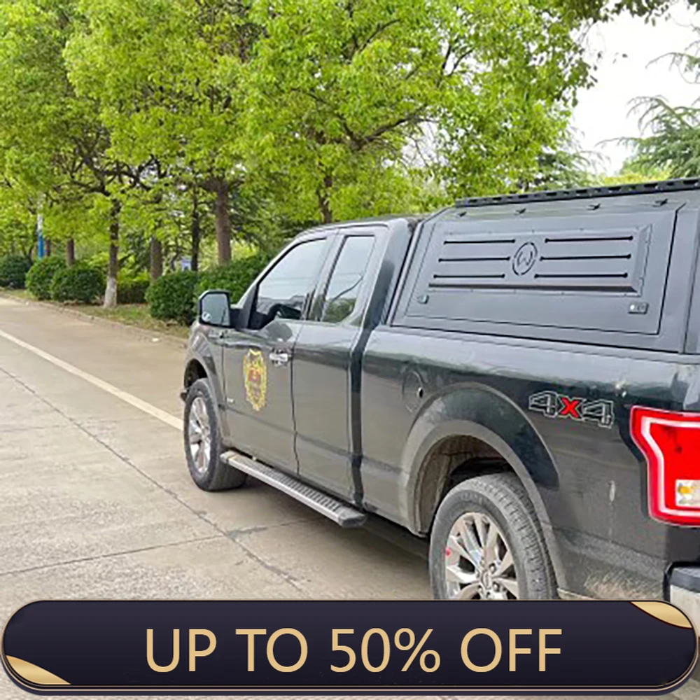 

Deren High Qualit Aluminum Alloy Waterproof Foldable Off-Road Hardtop Cargo Bed Cover for Ford/2022F150 Pickup Truck Canopy Roof
