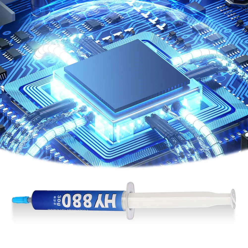 30g Performance Thermal Paste Heatsink Paste Silicone Plaster Heat Sink Compound for CPU Consoles Graphics Cards Laptops