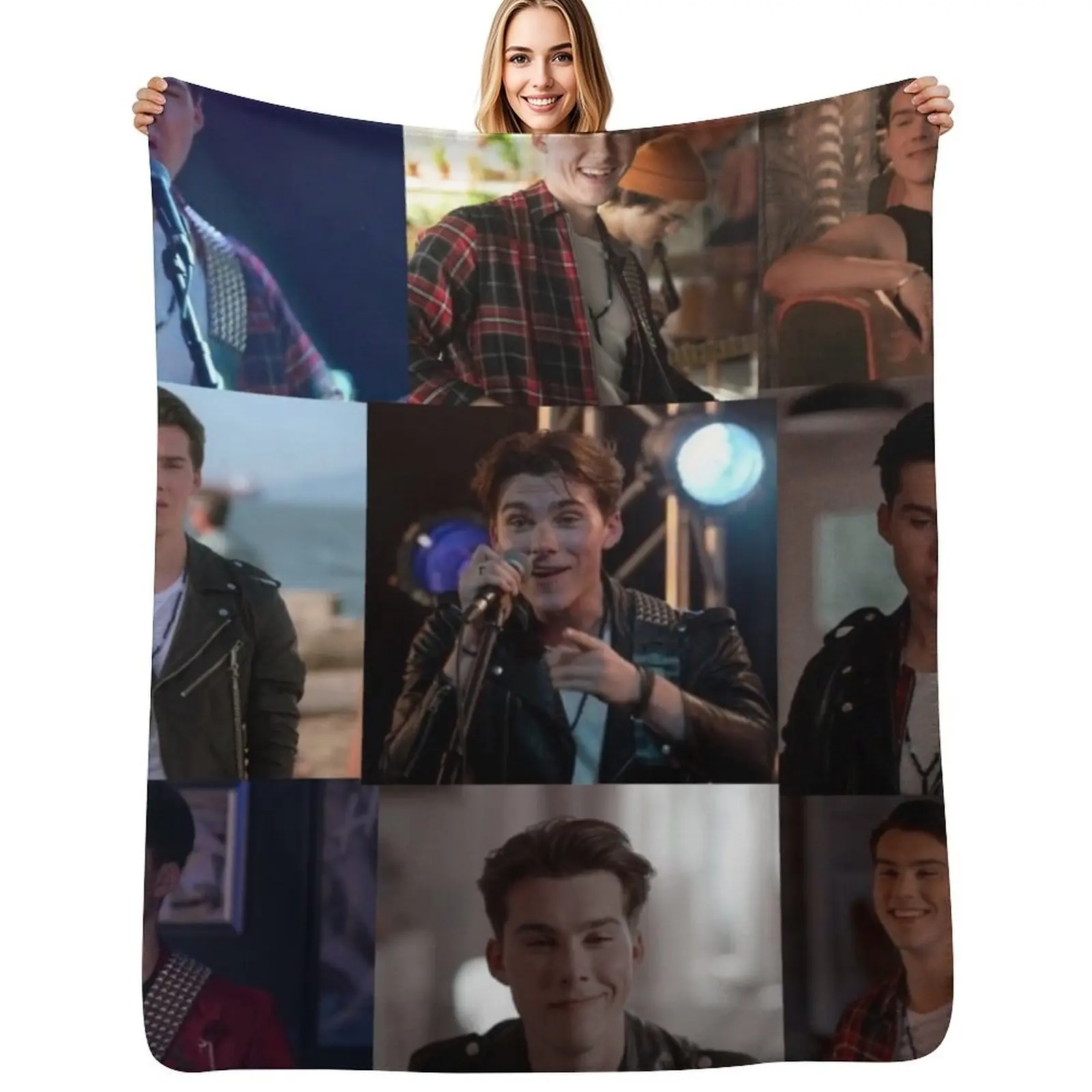 

College of Reggie from JATP Throw Blanket Modern Design Soft Blanket for Home Decor