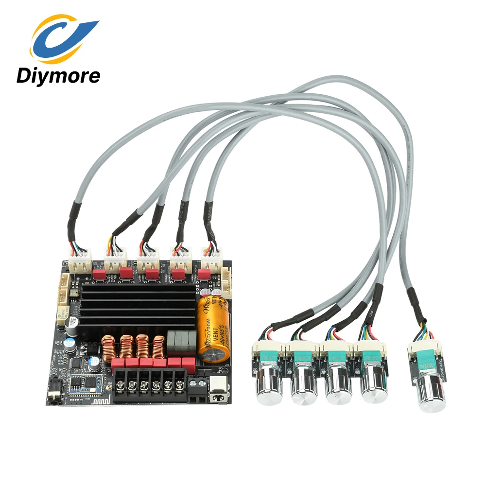 ZK-TB21Q Qualcomm Bluetooth Digital Amplifier Board 50W+50W+100W Lossless APTX Subwoofer Supports APTX Lossless Decoding