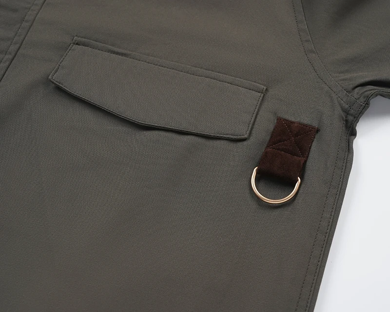 Klassische Jagdjacken aus gewachstem Baumwollstoff für Herren, Canvas-Arbeitsjacke mit Cordkragen, kariertem Futter, Freizeitmantel, Arbeitskleidung für Herbst und Winter – Detail 9