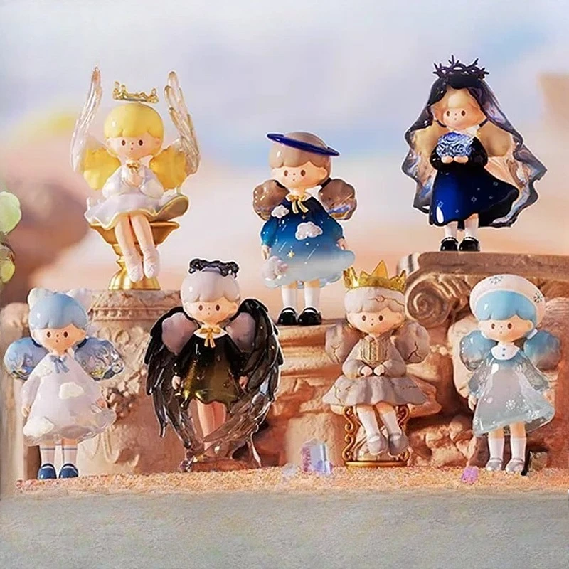 

Authentic search for unicorn series blind box figurines, cute desktop ornaments, birthday gifts, surprise mystery boxes