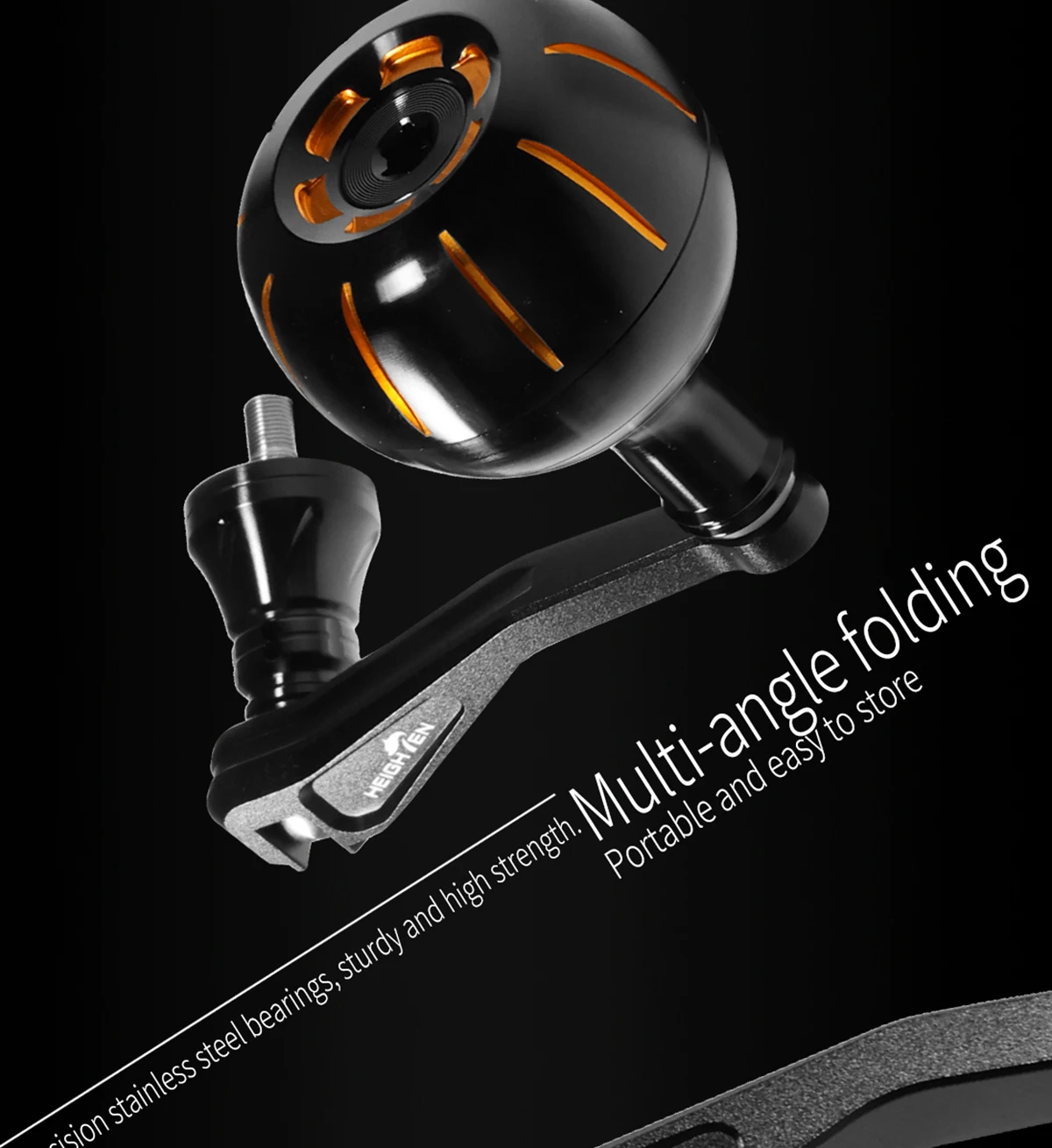 Erhöhen Sie den 60-mm-Spinngriff für den Penn-Spin fisher vi/vii slammer iii/iv battle ii/iii – Detail 8