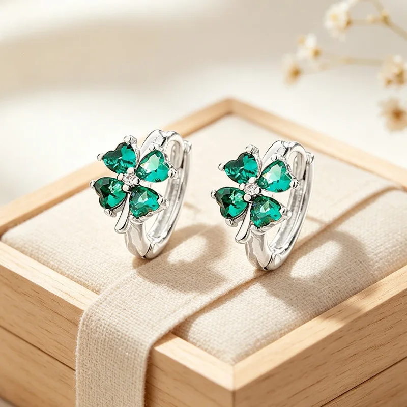 GANPUP Einfache Silberfarbene Perlen-Creolen für Frauen, Alltagsschmuck, Modische Ohrschmuck, Geschenk für Damen, Party-Accessoire. – Detail 3