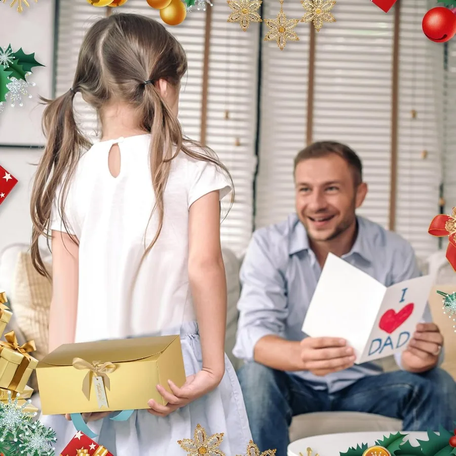 36 Set Weeding Boxes Bridesmaid Proposal Box 10 x 8 x 4 Inch Light Gold