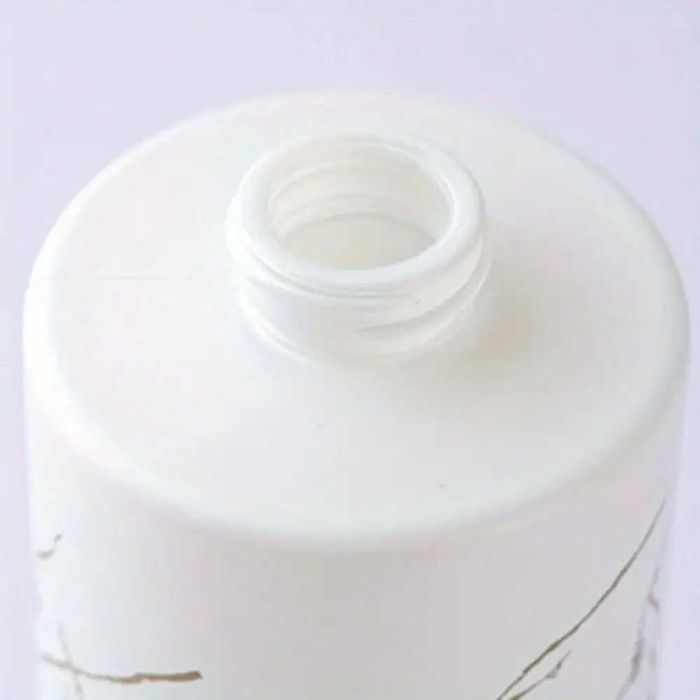 

New 350ML Glass Emulsion Bottle Marbling Ceramics Bath Lotion Bottles Soap Dispensers Bathroom Accessories Hand Sanitizer Bottle