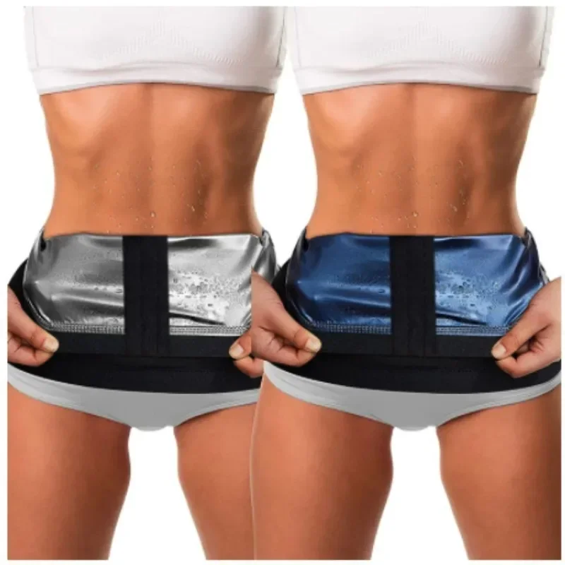 Sweating Waist Belt, Abdominal Belt, Plastic Belt,fitness Sauna, Sweating Protective Belt,three Row Buckle Zipper Belt,shapewear
