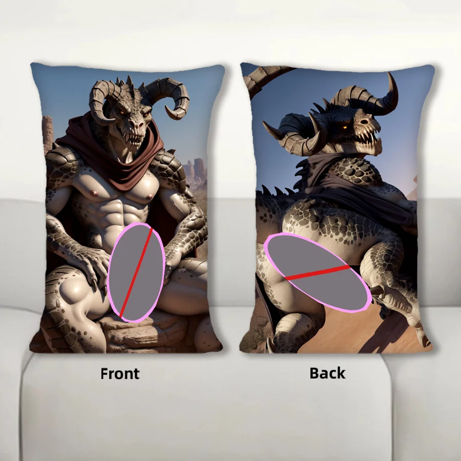 

Dakimakura Anime Monster Goris Sofa Cushion Body Pillow Cover Double Side Print Bedding Throw Pillow Case