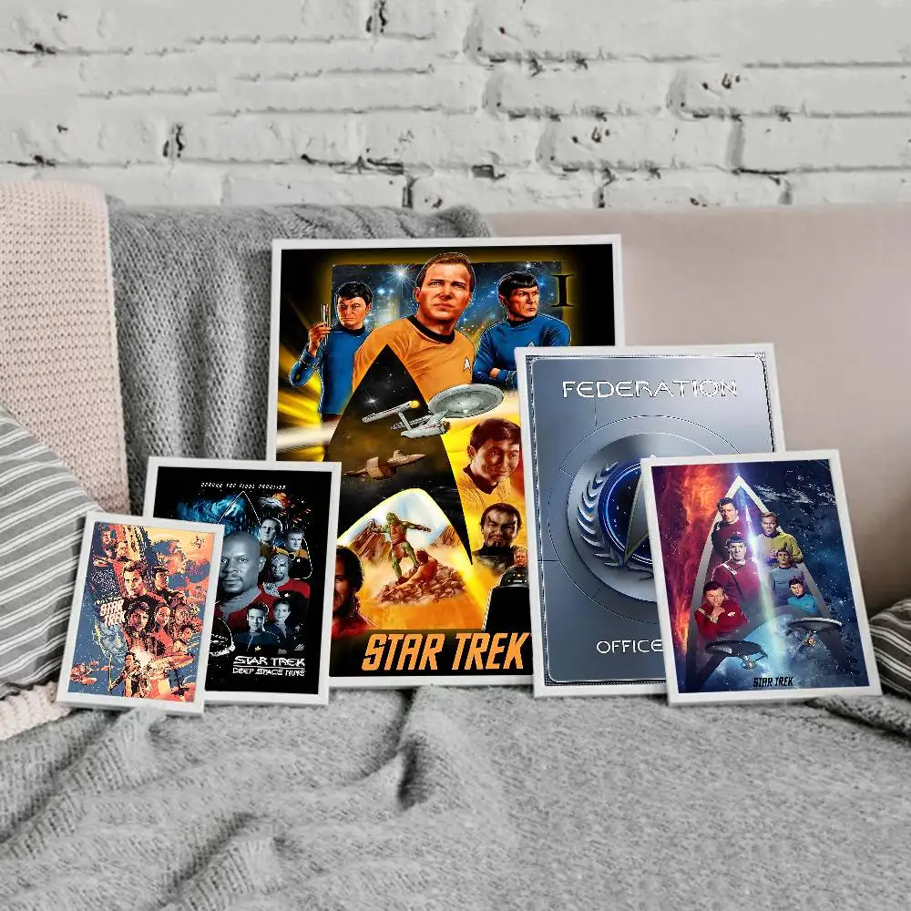 classic vintage S-Star Movie T-Trek Anime Posters Sticky HD Quality Wall Art Retro Posters for Home Kawaii Room Decor