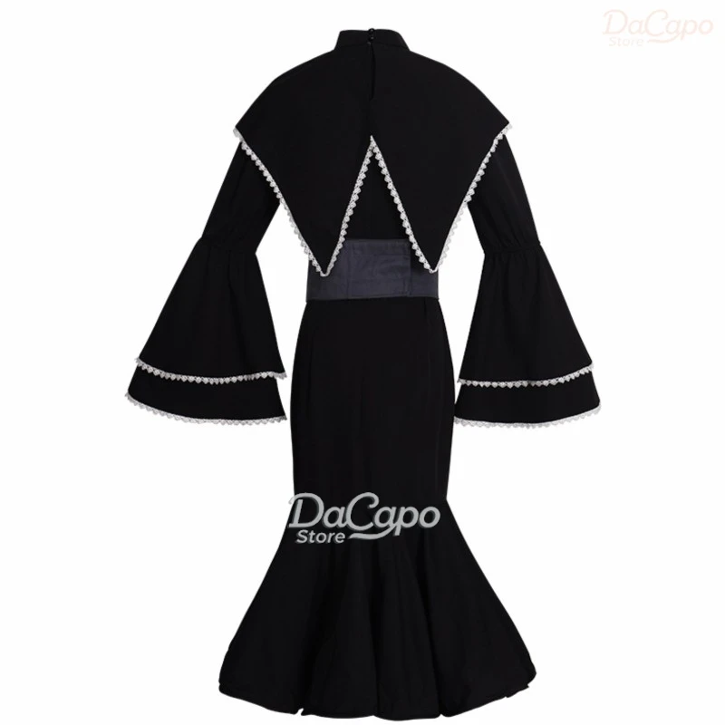 مشروع Sekai المرحلة الملونة! أزياء MAFUYU ENA Mzk KANADE التأثيرية 25-ji، Nightcord de. شعر مستعار على طراز الراهبة السوداء من xluka Diva