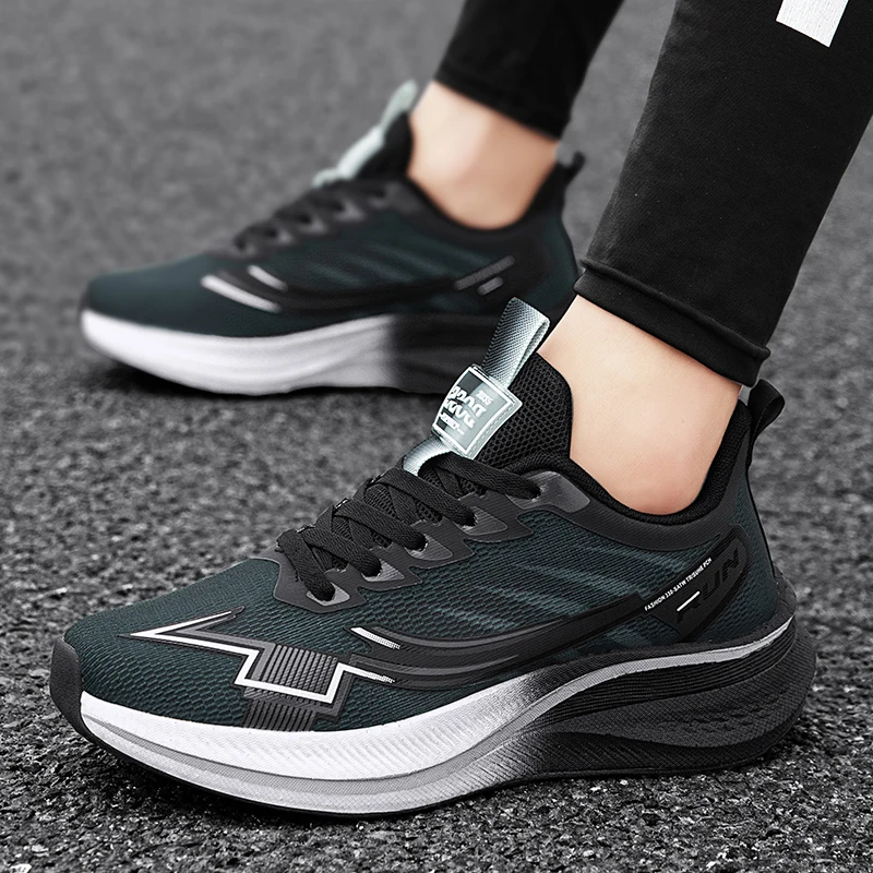 

Men's Casual Sneakers*Trend Gym Student Carbon Plate Running Sports Shoes For Men Tenis Breathable Athletic Training Footwear 45