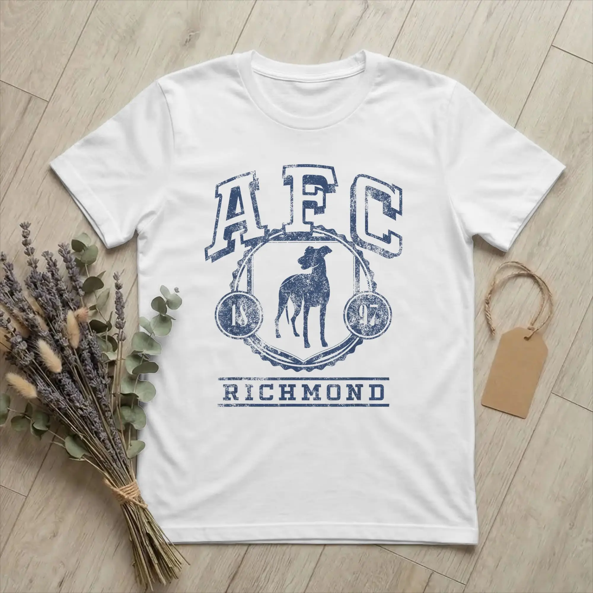 Unique Teds Football Lassos AFC Richmond Fan T-Shirts for Men Round Neck Cotton T Shirts TV Short Sleeve Tees Summer Tops