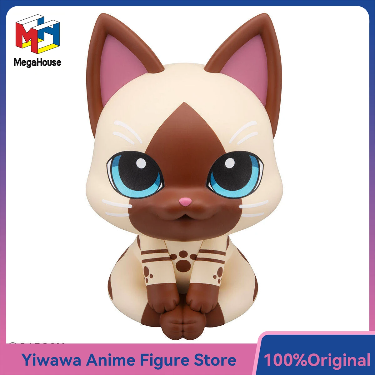 Megahouse Look Up Monster Hunter Felyne Original Anime Figure Collectible Model Toys Ornament Doll