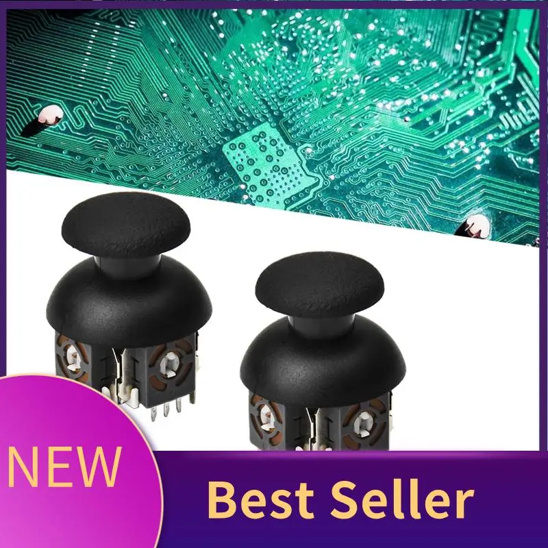 

M07K-30PCS 3D Joystick Potentiometer+Joystick Cap For PS2/ 360 Game Controller 3D Analog Joystick B10K For 360