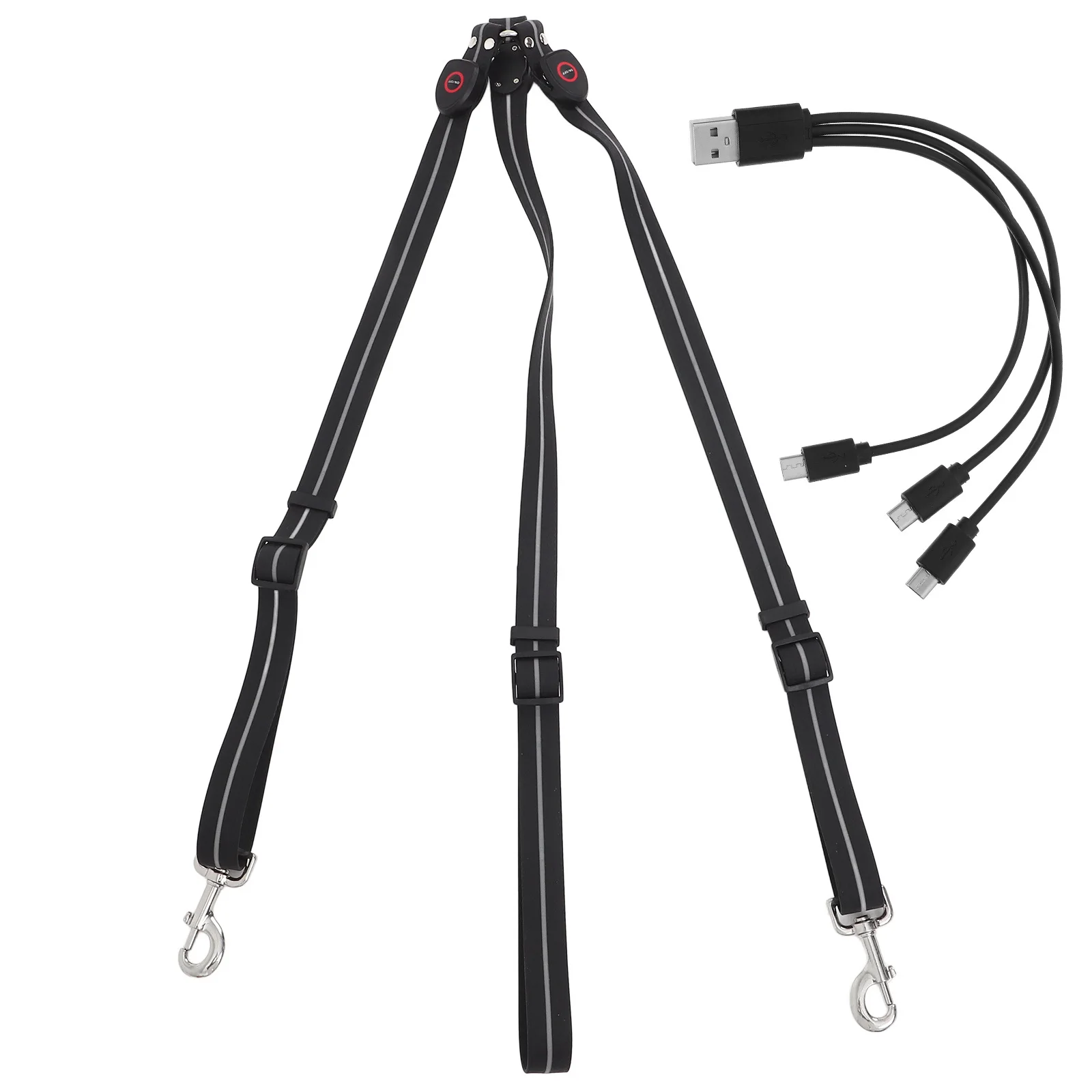 Leuchtendes Pferdebrustpanzer, leuchtender LED-Gurt für das Training, Reiten, Pferde-Zubehör, hohe Sichtbarkeit, wasserdicht